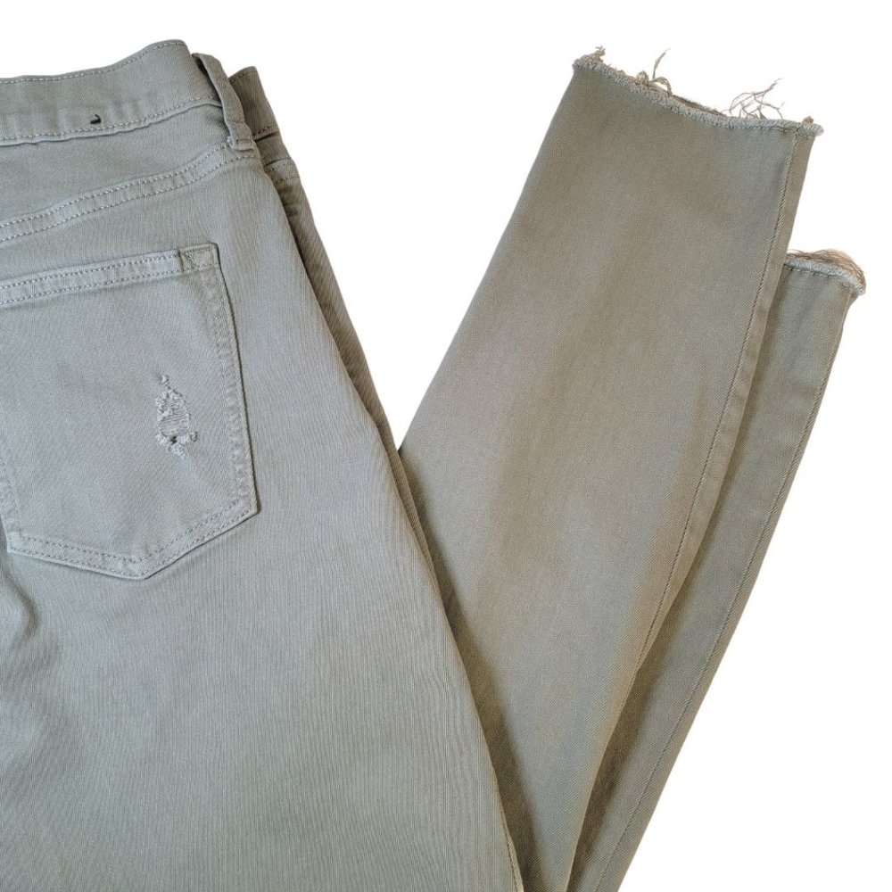 GAP WOMEN'S OLIVE GREEN  COTTON JEAN HIGH RISE SIZE 30 REGULAR